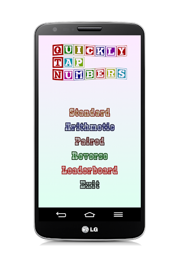 Quickly Tap Numbers