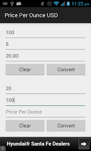 Price Per Ounce USD Screenshots 3