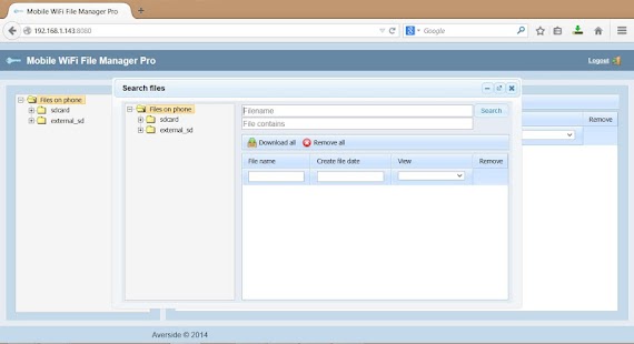 Mobile WiFi File Manager Pro Screenshots 4