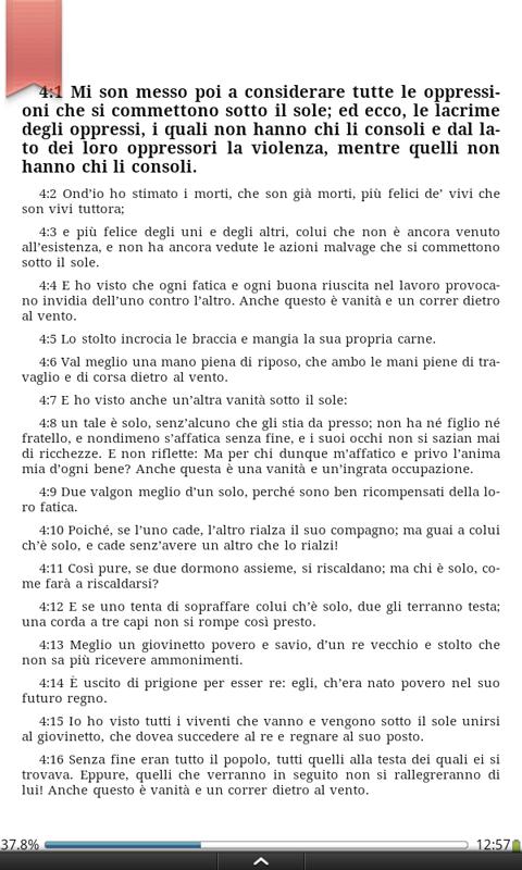 Eclesiaste (Italian) Screen 3