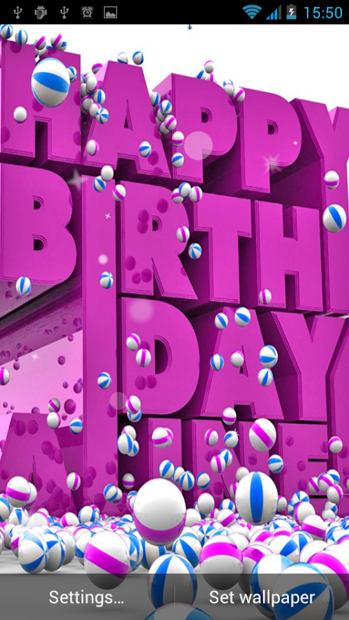 Elegant 11 Happy Birthday Card Live