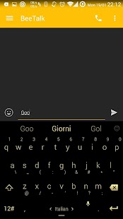 Lastest Keyboard Theme Flat Black Gold APK for PC