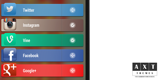 Zooper HD Apps Bar - screenshot thumbnail