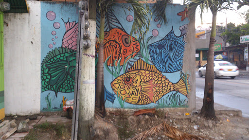 Tribal Fish in Talamban Mural