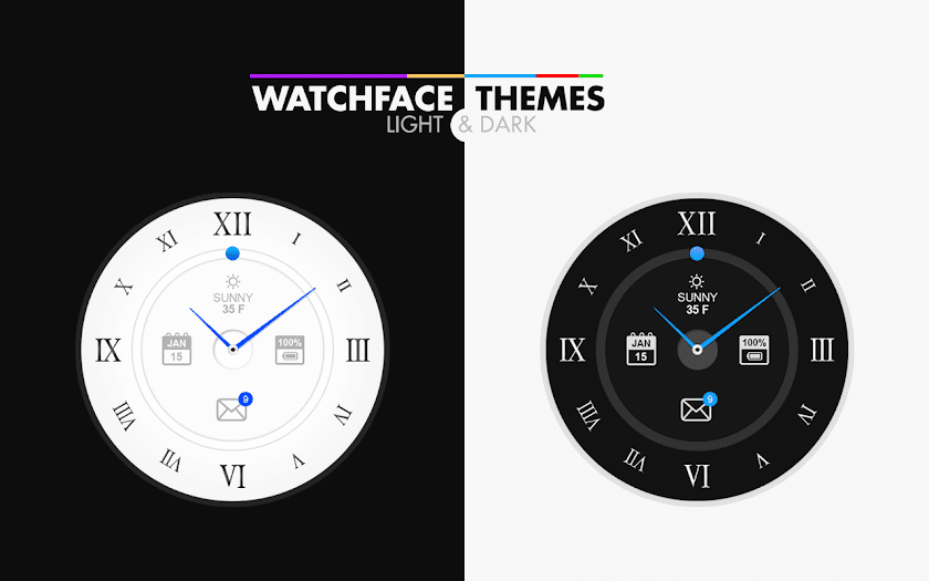 Orbicular Watch Face for Wear Screen 2