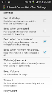 Internet Connectivity Tester - náhled