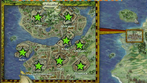 Baldur's Gate 2 Map