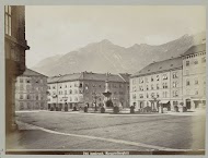 Zicht over Margarethenplatz, Innsbruck