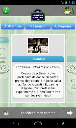 【免費社交App】Aujourd'hui dans ma rue-APP點子