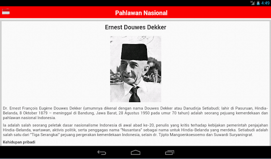 Pahlawan Nasional Android Apps Google Play Screenshot Thumbnail Gambar