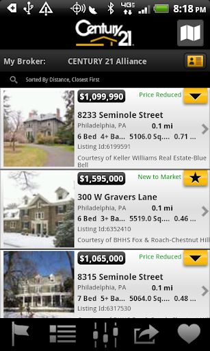 【免費生活App】CENTURY 21 Real Estate Mobile-APP點子