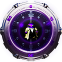 purple theme & widgets logo