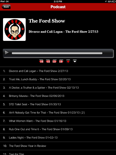 【免費音樂App】The Ford Show-APP點子