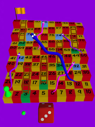 Snakes and ladders 3D