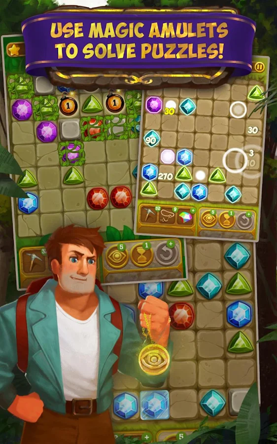 Gemcrafter: Puzzle Journey - screenshot