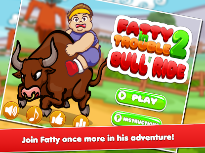 Fatty In Trouble 2 : Bull Ride