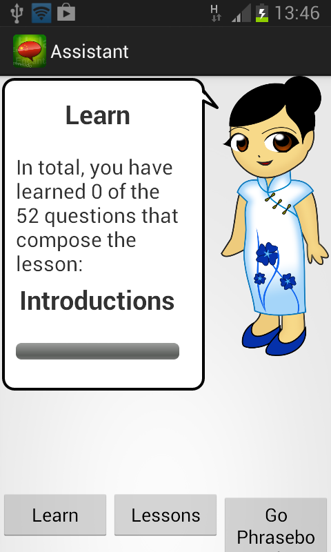 Learn Chinese Phrasebook Full Screen 3