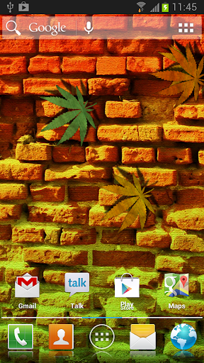 대마초 마리화나 라이브 배경 화면