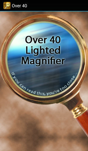 Over40 Magnifier Flashlight