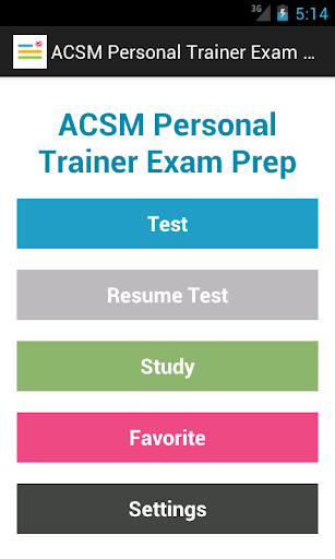 ACSM Trainer Exam Prep
