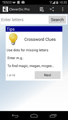 CleverDic Crossword Solver Pro