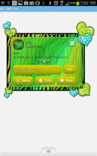 How to download GO SMS - Hearts Sea Zebra patch 1.1 apk for laptop