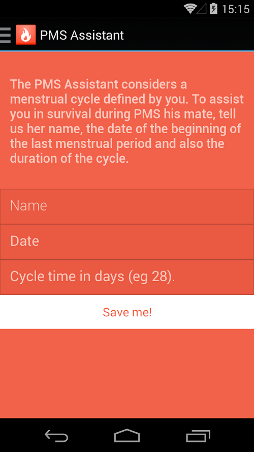Android application PMS Assistant screenshort