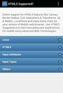 HTML5 Supported