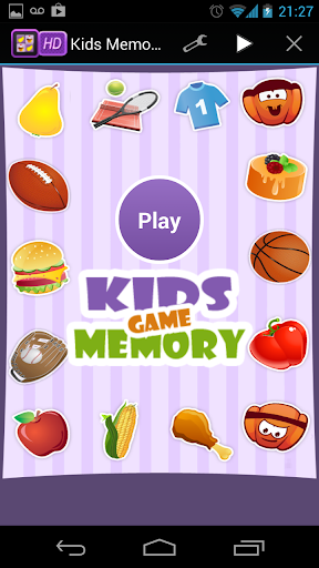 Kids Memory Game HD - FREE