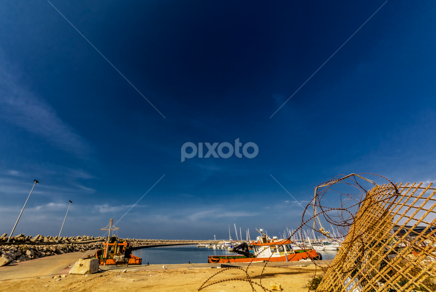 Tug Boats by Robert Namer - Transportation Boats