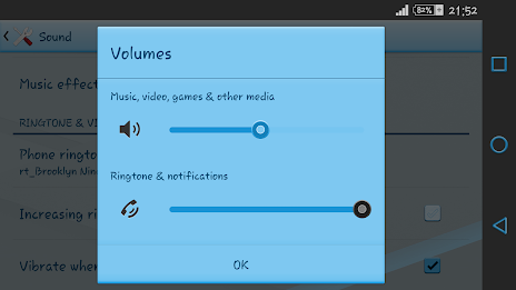 XZ Blue On Black Theme Xperia poster 10