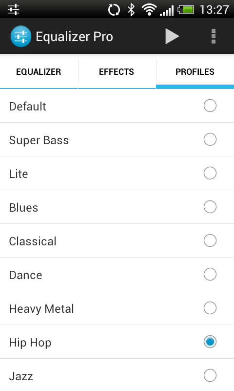 Equalizer Pro Screen 3