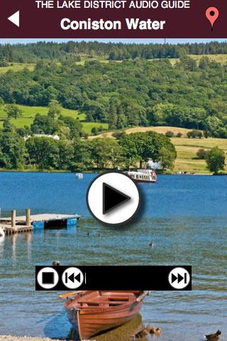 Lake District Audio Tour Guide Screen 3