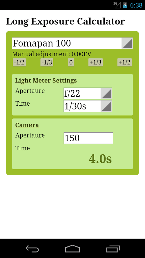 Android application Pinholer screenshort