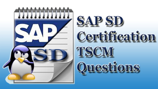 【免費教育App】SAP SD TSCM Questions-APP點子