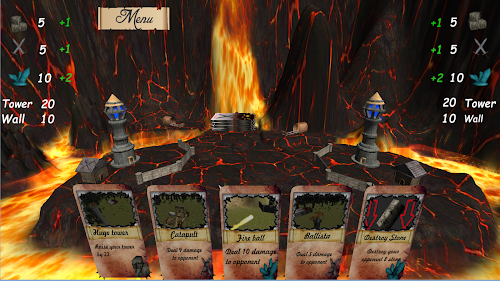 Android application Battle of Two Towers screenshort