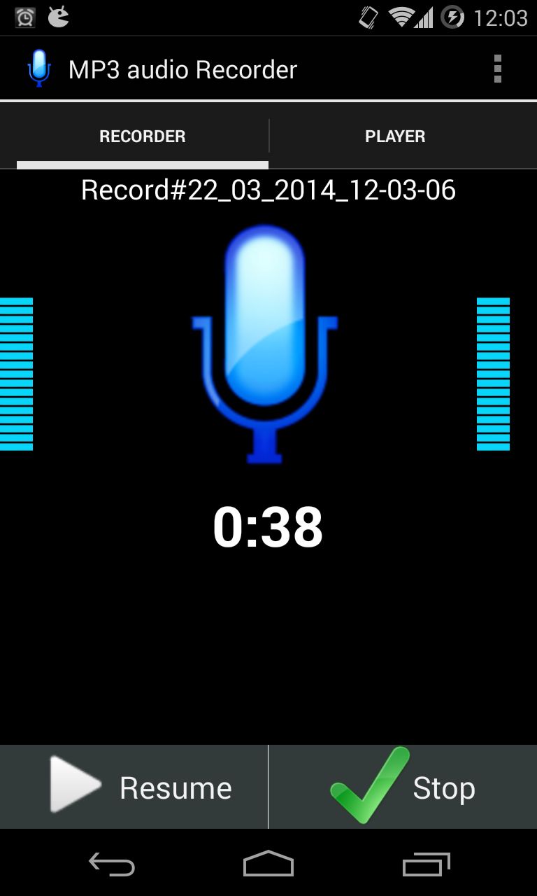 MP3 VOICE RECORD HIGH QUALITY Screen 3