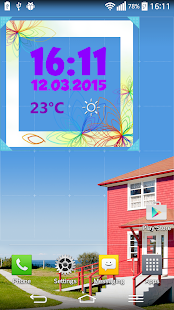 download Bunga Digital Jam Cuaca free