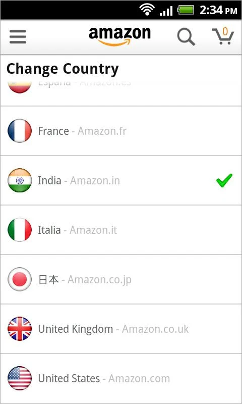 Amazon - screenshot