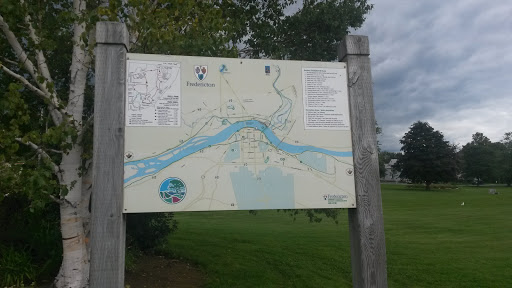 Fredericton Bike Routes Map
