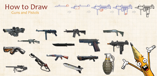 How to Draw: Guns and Pistols -  apk apps