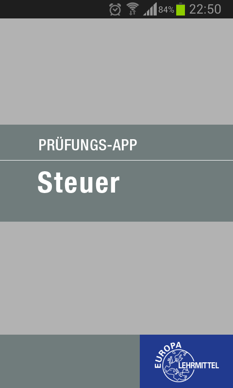 Android application Prüfung Steuer screenshort