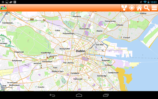 【免費旅遊App】Dublin Offline mappa Map-APP點子