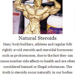 Natural Steroids