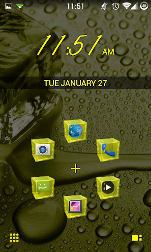 SL Ice Cube Yellow Theme