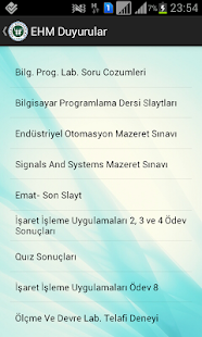 EHM Mobil Bilgi Sistemi Screenshots 3