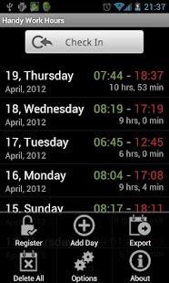 How to download Handy Work Hours (trial) Varies with device apk for laptop