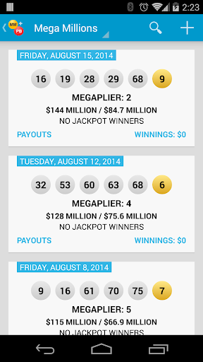 【免費生活App】Mega Millions + Powerball-APP點子