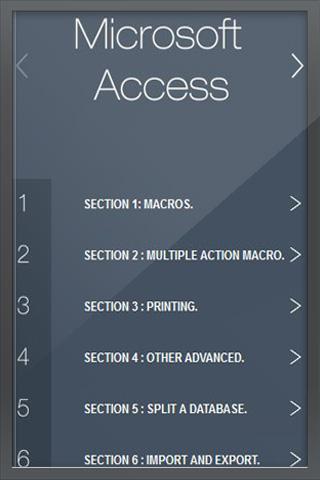 Learn Advanced Access