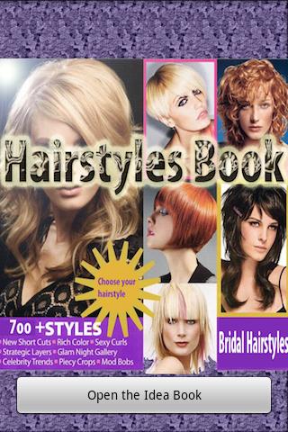 Android application Hair Styles Book Pro screenshort